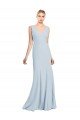 Sleeveless Seamed Bodice Trumpet Evening Dress