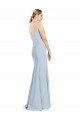 Sleeveless Seamed Bodice Trumpet Evening Dress