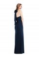 High Neck Open Back Long Evening Maxi Dress