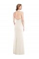 Halter Tuxedo Evening Maxi Dress with Front Slit