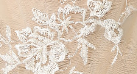 Delicate Embroidery | Mila Formals Canada
